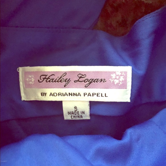 Blue evening dress - Picture 2 of 3